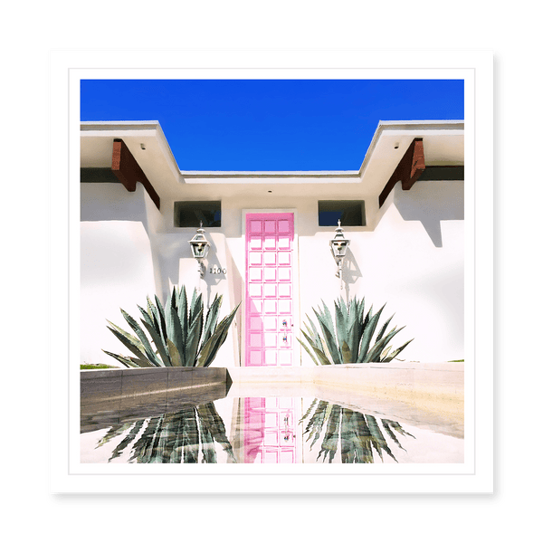The Real Pink Doors of Palm Springs