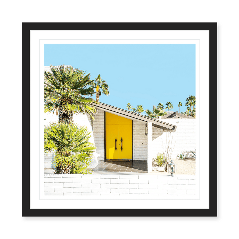 The Real Yellow Doors of Palm Springs