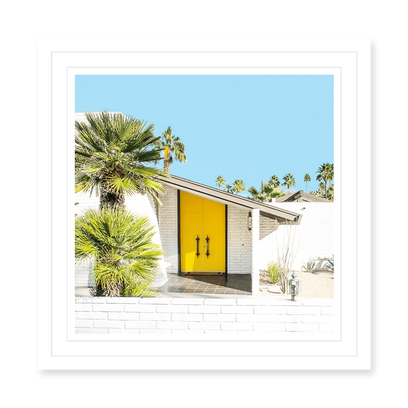 The Real Yellow Doors of Palm Springs