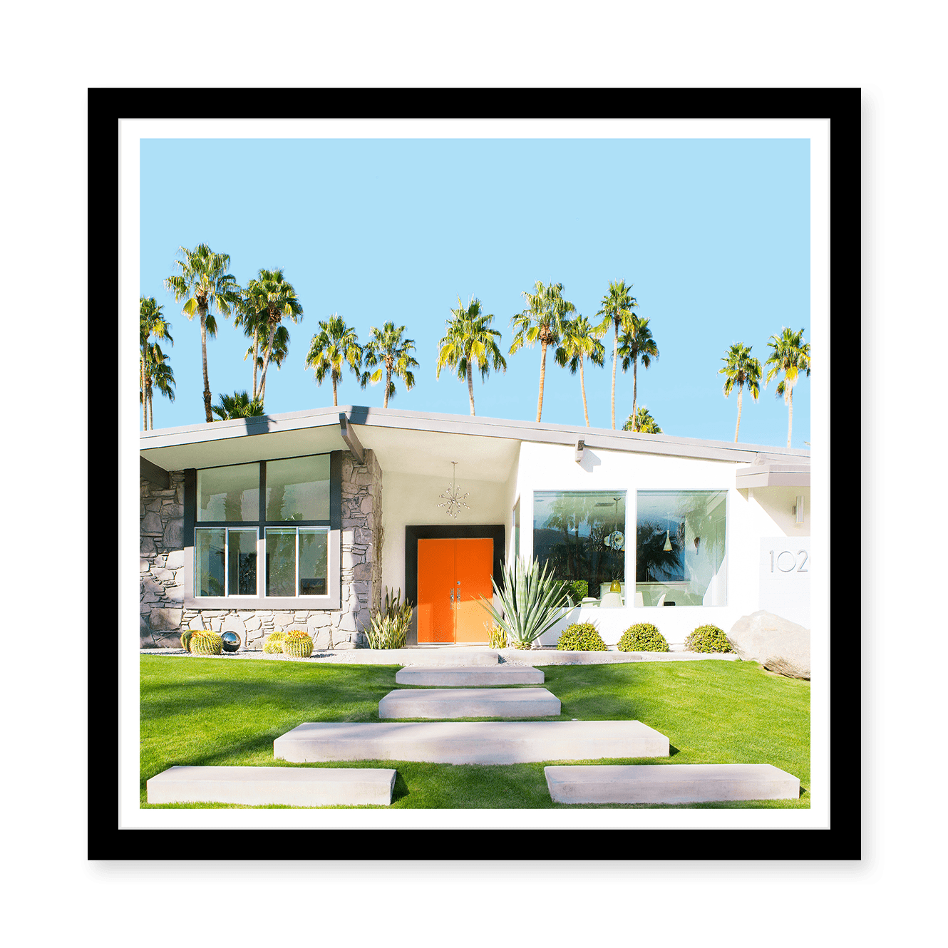 The Real Orange Doors of Palm Springs