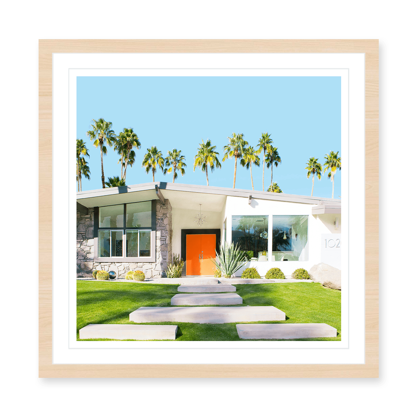 The Real Orange Doors of Palm Springs