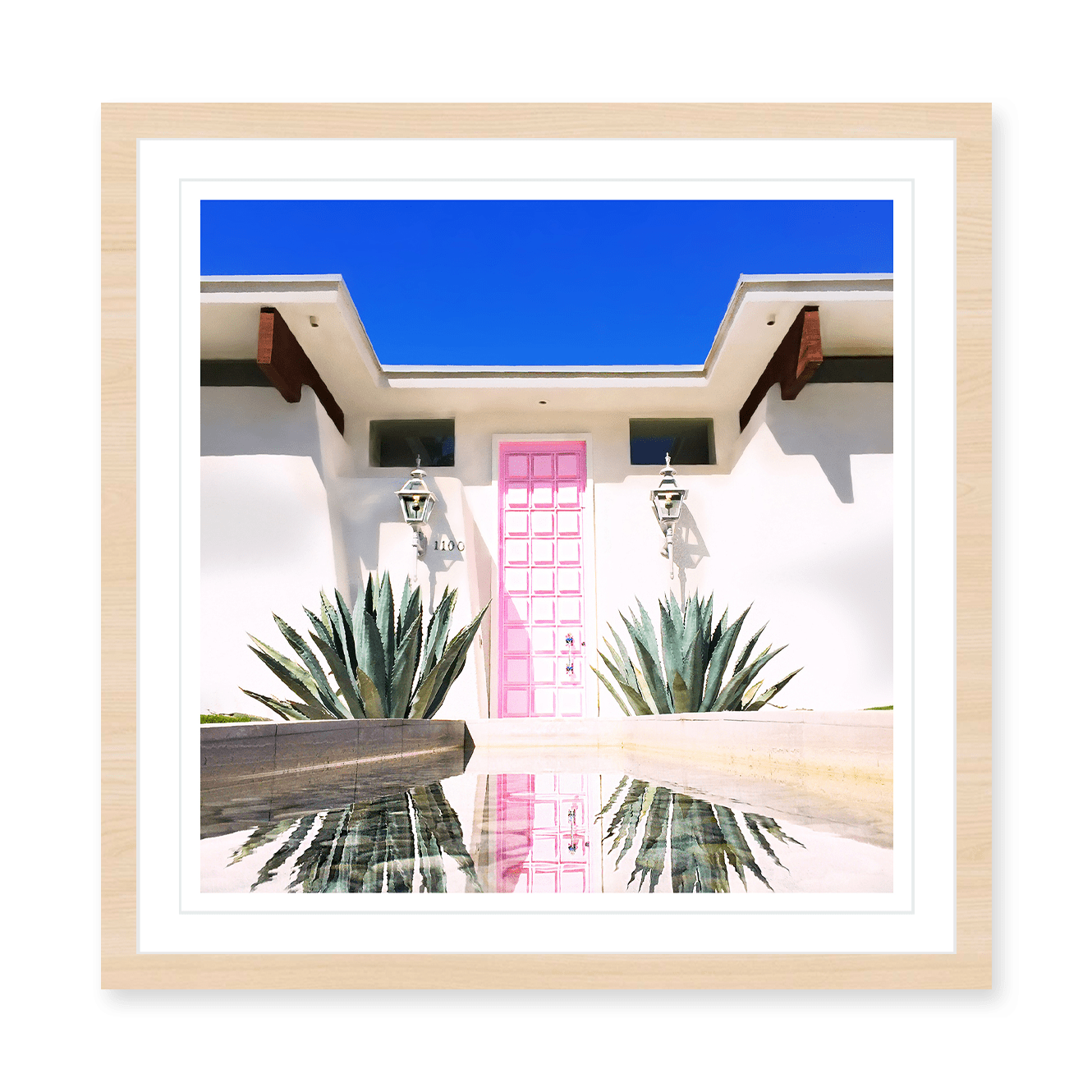 The Real Pink Doors of Palm Springs