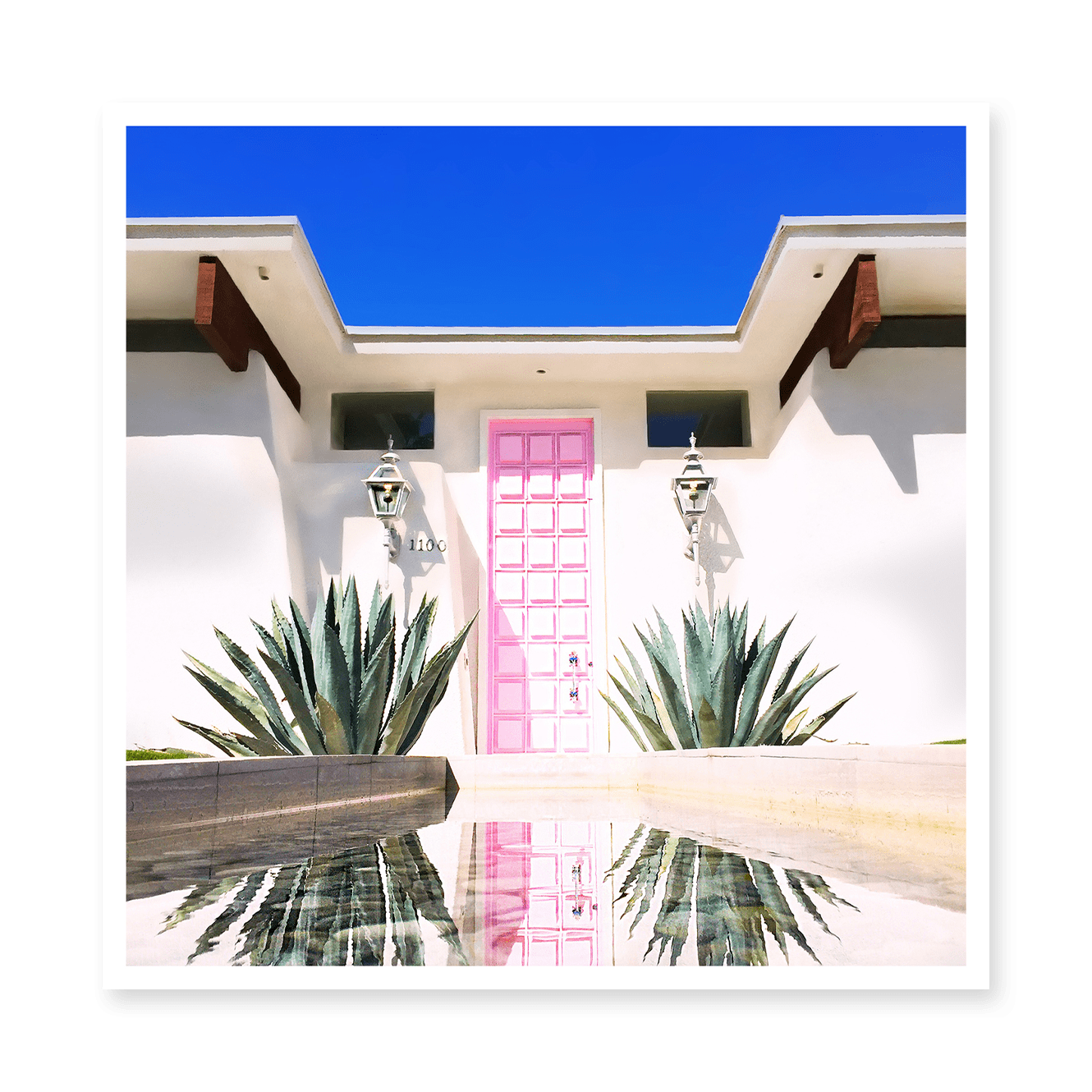 The Real Pink Doors of Palm Springs