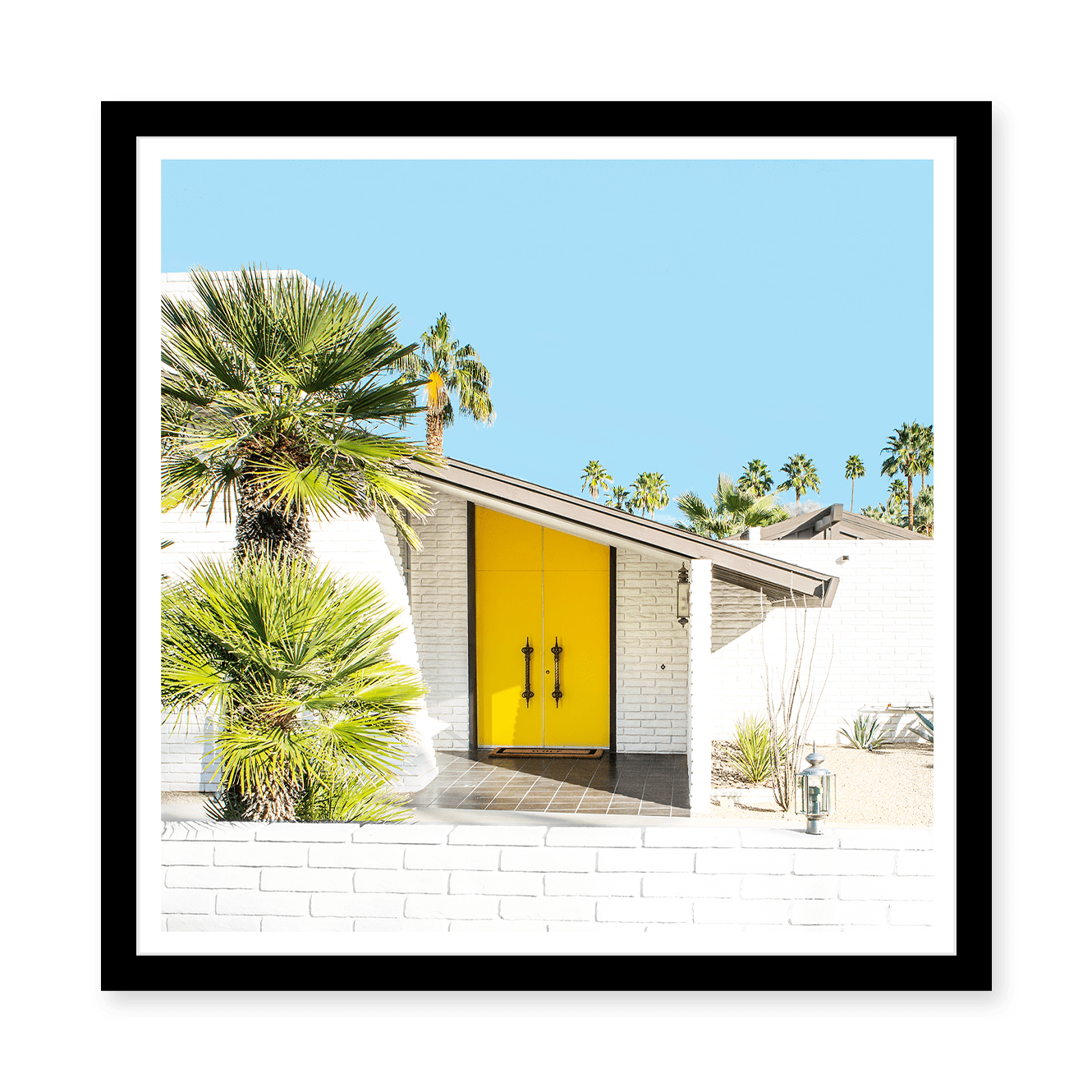 The Real Yellow Doors of Palm Springs