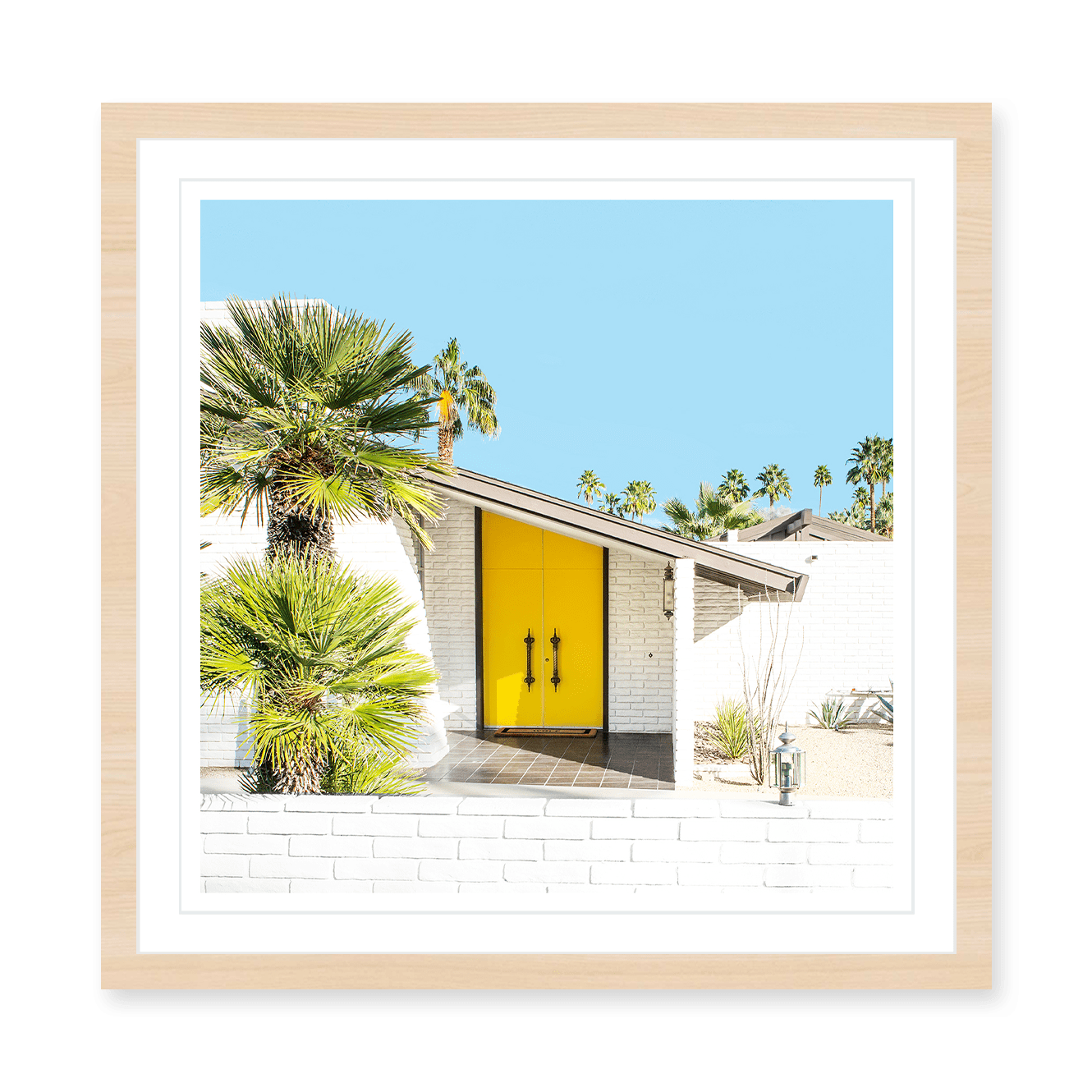 The Real Yellow Doors of Palm Springs