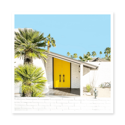 The Real Yellow Doors of Palm Springs